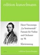 La Sentimentale, Op. 9b Violin and Piano cover